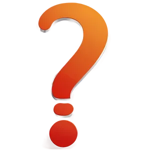 Question Mark Transparent Silhouette PNG 05262024