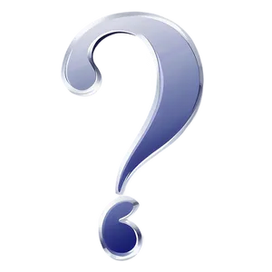 Question Mark Transparent Silhouette PNG Aun
