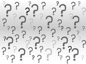Question Marks Pattern Background