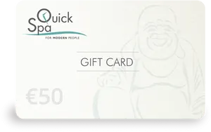 Quick Spa50 Euro Gift Card PNG image