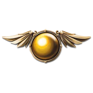 Quidditch Golden Snitch Png 05032024 PNG image