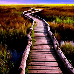 Quiet Marsh Walkway PNG 19 PNG