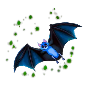Quiet Night Bat Flying PNG 87 PNG