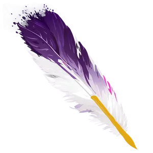 Quill Pen And Ink Splatter Png 50 PNG image