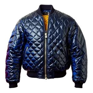 Quilted Bomber Jacket Texture Png 06282024 PNG image