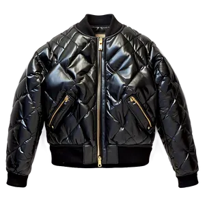 Quilted Bomber Jacket Texture Png 06282024 PNG image