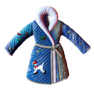 Quilted Winter Robe PNG Wga13 PNG
