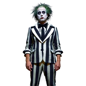 Quirky Beetlejuice Outfit PNG 05232024