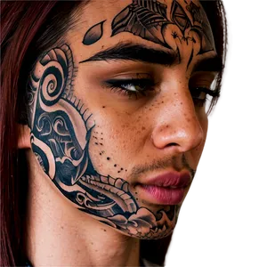 Quote Face Tattoo Png 65 PNG image