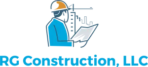 R G Construction Logo PNG image