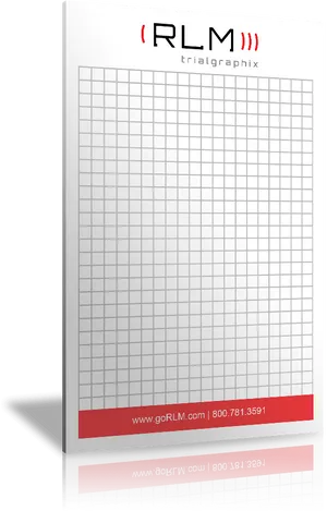 R L M Trial Graphix Graph Paper Pad PNG