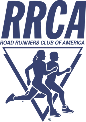 R R C A Logo Runners Silhouette PNG image