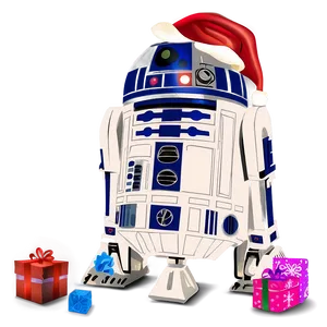 R2d2 Holiday Theme Illustration Png 40 PNG image