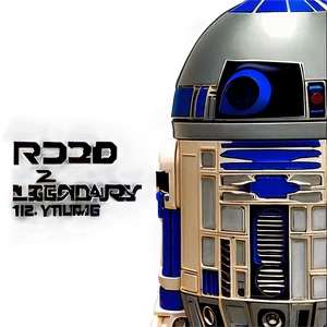 R2d2 Legendary Pose Art PNG Rww16 PNG