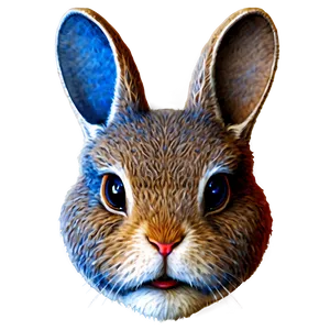 Rabbit Face PNG Nvc