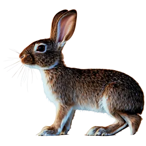 Rabbit Outline PNG 05062024