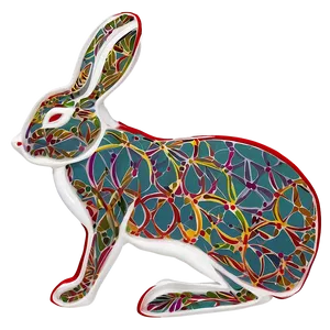 Rabbit Pattern PNG Pab85