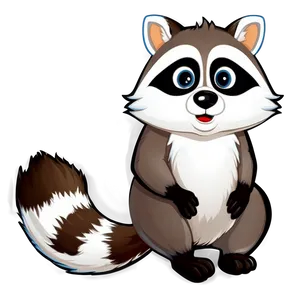 Raccoon Character Mascot PNG 05232024