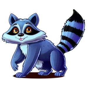 Raccoon In Cartoon Style PNG 94 PNG