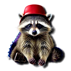 Raccoon In Hat Png 95 PNG image