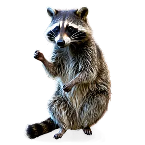 Raccoon Party Png Vxl PNG image