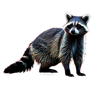 Raccoon Silhouette Png Pdr PNG image