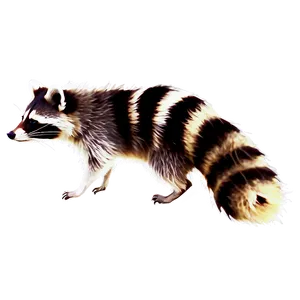 Raccoon Tail PNG 06242024 PNG