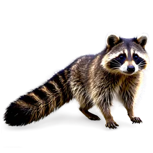 Raccoon Tail PNG Enx55 PNG