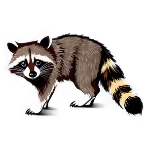 Raccoon Vector Art PNG 05232024