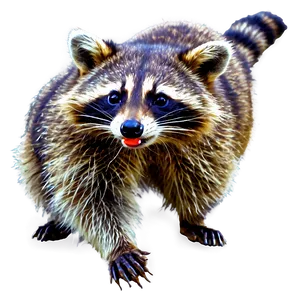 Raccoon Wildlife Photo PNG 87