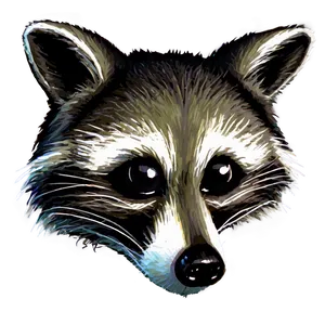 Raccoon With Mask Png Bik7 PNG image