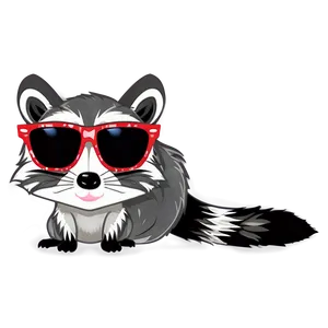 Raccoon With Sunglasses PNG 15 PNG