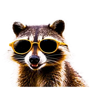 Raccoon With Sunglasses PNG 45 PNG
