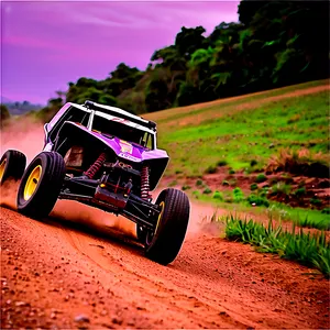 Racing Buggy Action Shot Png 64 PNG image