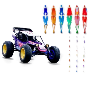 Racing Buggy Action Shot Png 75 PNG image