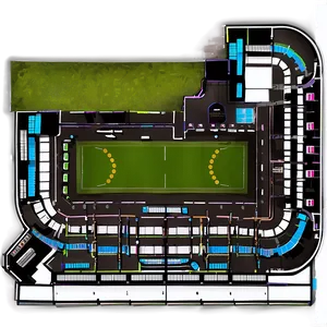 Racing Circuit Stadium View Png 06122024 PNG image