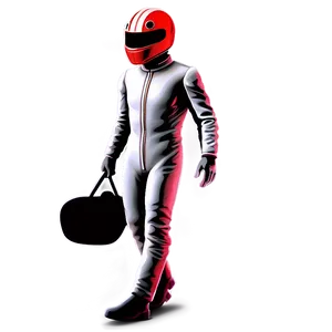Racing Driver Figure PNG 11