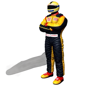 Racing Driver Figure PNG Jbb2 PNG