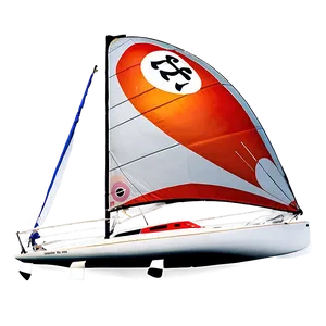 Racing Sailboat Action Png 05242024 PNG image