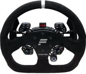 Racing Simulator Steering Wheel PNG image