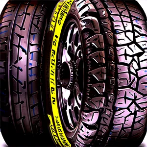 Racing Tire Tread Texture Png 06272024 PNG image