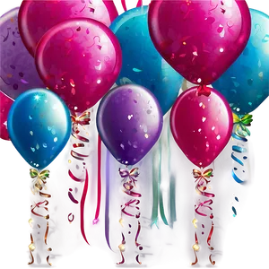 Radiant Celebration Decorations PNG 05232024