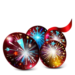 Radiant Celebration Decorations PNG Aok27