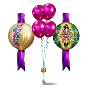 Radiant Celebration Decorations PNG Eot