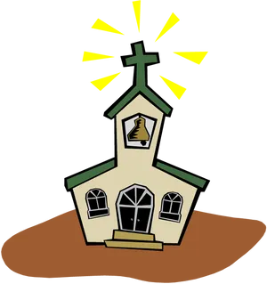 Radiant Church Clipart PNG image