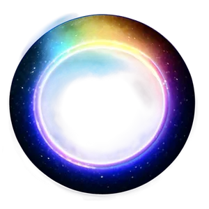 Radiant Circle Halo PNG 22