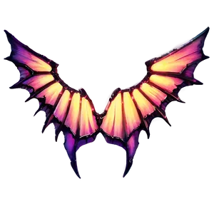 Radiant Demon Wings PNG Ycy PNG