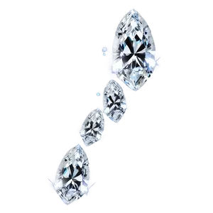 Radiant Falling Diamonds Png Mul PNG image