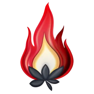 Radiant Fire Emoji Depiction Png Lcc33 PNG image