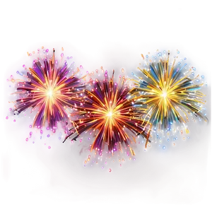 Radiant Firework Display Png 06252024 PNG image